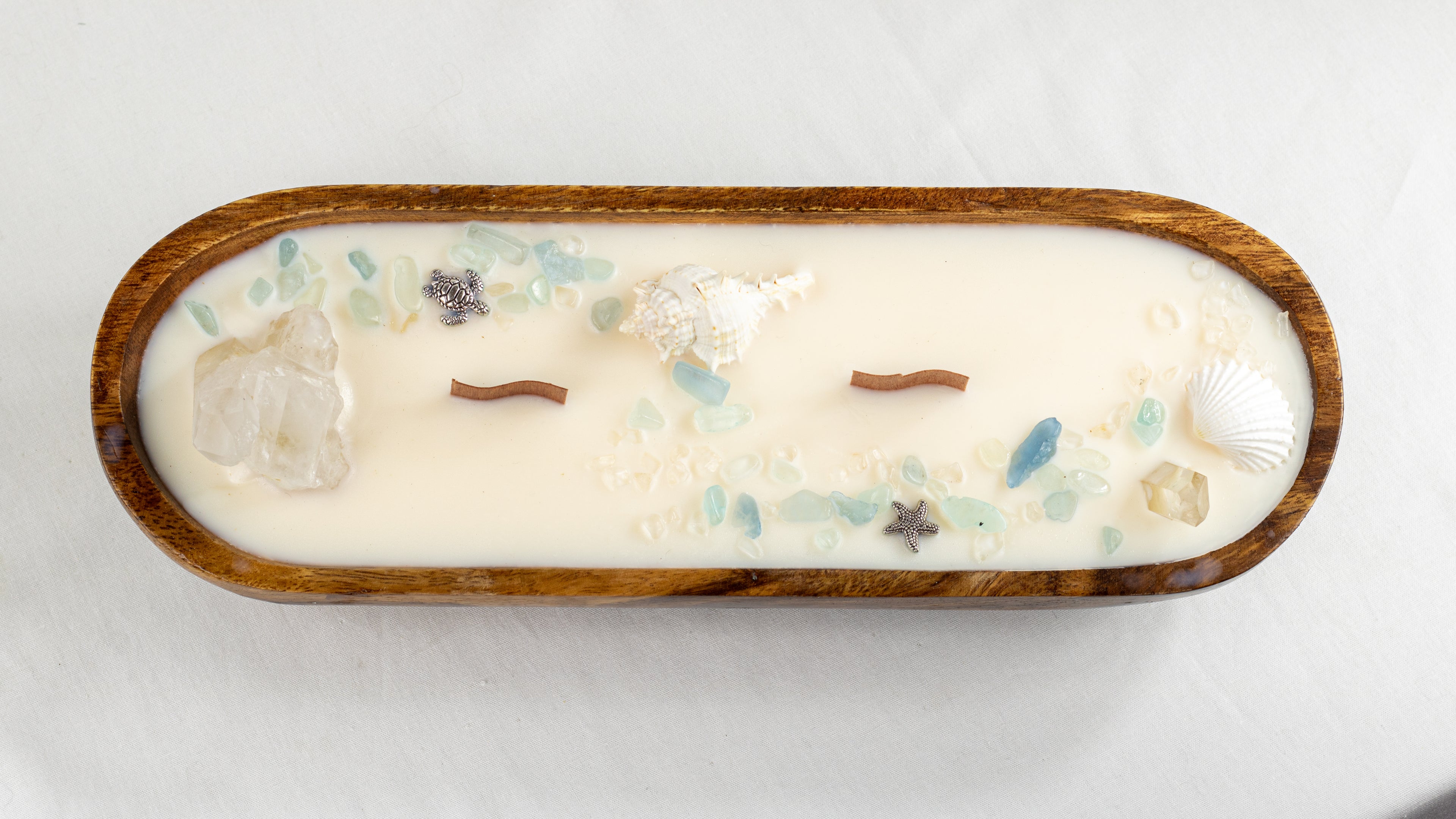 Ocean Breeze Oval Candle Medium (2-Wicks)