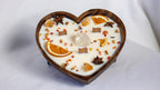 Wassail Heart Candle - 3-Wicks